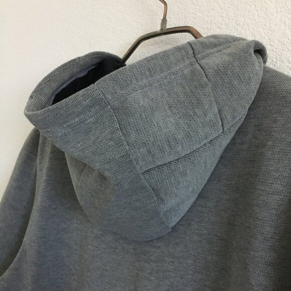 Adidas Performance Cross-Up 365 Hoodie Mens Medium Gray/Black Kangaroo Pocket - Picture 13 of 16